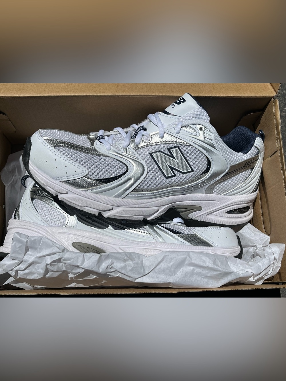 NIB New Balance 530 Shoes sneakers W 9 M 7 1/2 Lifestyle Running - Picture 3 of 8